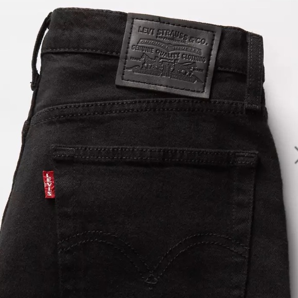 Levi’s black wedgie denim jeans - Picture 4 of 7